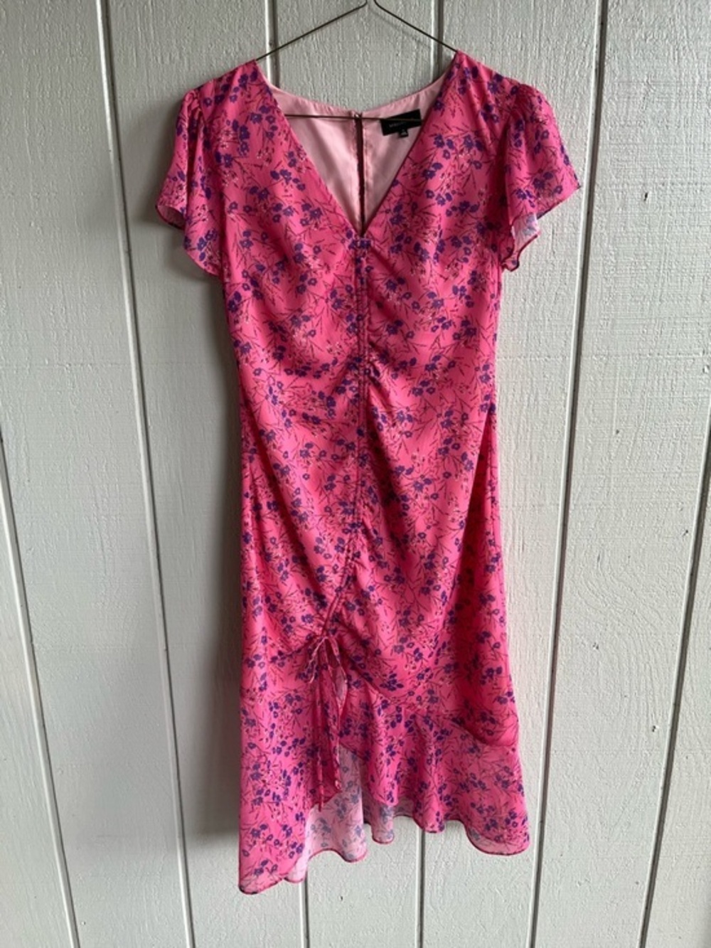 MAJORELLE Elaine Midi Dress in‎ the Pink Baybreeze Size M
